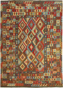208X304 Kilim Afghan Old Style Rug Oriental (Wool, Afghanistan) Carpetvista
