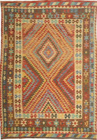 192X288 Kelim Afghan Old Style Matta Orientalisk (Ull, Afghanistan) Carpetvista