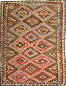  Kilim Afghan Old Style Tapis 165X233 De Laine Carpetvista