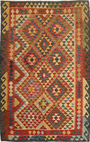 Kilim Afghan Old Style Rug 158X240 Wool Small Carpetvista
