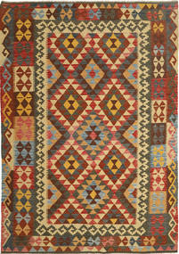  Kilim Afghan Old Style Rug 158X237 Wool Small Carpetvista