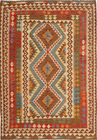 155X223 Kilim Afghan Old Style Rug Oriental (Wool, Afghanistan) Carpetvista