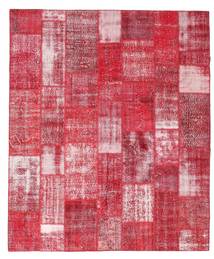 Patchwork Rug 253X305 Wool Red/Light Pink Large Carpetvista