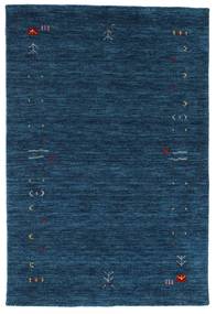  Wool Rug 120X180 Gabbeh Loom Frame Dark Blue Small