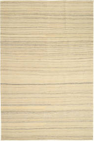  173X270 Kelim Modern Teppich Beige/Orange Persien/Iran Carpetvista