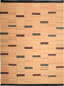 264X360 Kelim Moderni Matot Matto Moderni Beige/Ruskea Isot (Villa, Persia/Iran) Carpetvista