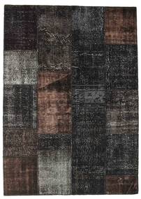 161X227 Patchwork Teppich Moderner (Wolle, Türkei) Carpetvista