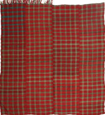 Tappeto Persiano Kilim Moderni 192X205 Quadrato Rosso/Marrone (Lana, Persia/Iran)