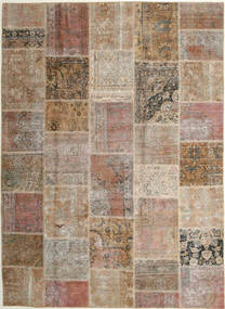  Patchwork Rug 216X295 Persian Wool Carpetvista