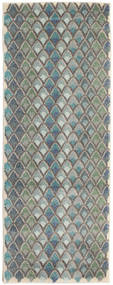  80X200 Yam Teal/Multicolor Runner Rug
 Small