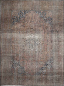  Persian Colored Vintage Rug 283X385 Brown/Grey Carpetvista