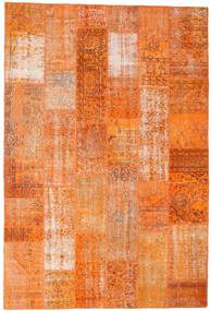  201X298 Patchwork Teppich Orange/Beige Türkei Carpetvista