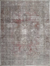  283X384 Colored Vintage Vloerkleed Grijs/Bruin Perzië/Iran Carpetvista
