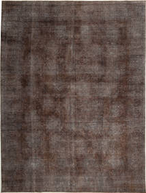  Colored Vintage Rug 283X384 Persian Wool Brown Large Carpetvista