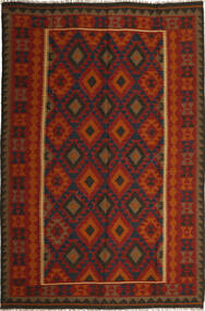 絨毯 キリム マイマネ 196X298 (ウール, アフガニスタン)