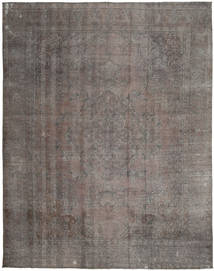  Persian Colored Vintage Rug 289X372 Grey/Brown Carpetvista
