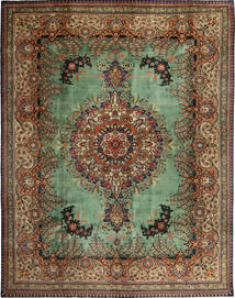  Tabriz Patina Rug 299X385 Persian Wool Large Carpetvista