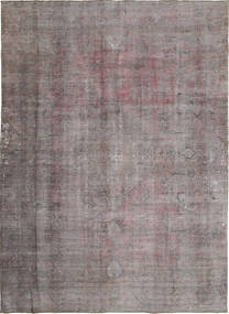  Persischer Colored Vintage Teppich 279X381 Grau/Rot Carpetvista