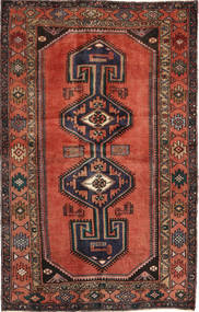  Hamadan Fine Rug 140X223 Persian Wool Small Carpetvista