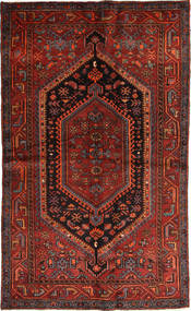  Orientalischer Hamadan Fine Teppich 135X226 Wolle, Persien/Iran Carpetvista