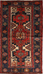  Oosters Hamadan Fine Vloerkleed 126X226 Wol, Perzië/Iran Carpetvista