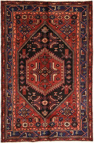 Hamadan Fine Rug 140X216 Wool, Persia/Iran Carpetvista