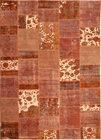 Patchwork Teppich 212X300 Wolle, Persien/Iran Carpetvista