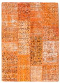  パッチワーク 絨毯 143X198 ウール オレンジ/ベージュ 小 Carpetvista