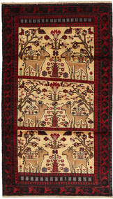 Belutsch Teppich 97X173 Wolle, Persien/Iran Carpetvista