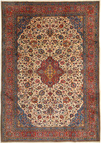 248X348 絨毯 オリエンタル サルーク 茶色/ベージュ (ウール, ペルシャ/イラン) Carpetvista