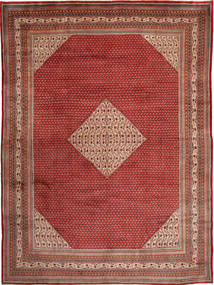  Persialainen Sarough Mir Matot 298X397 Punainen/Ruskea Carpetvista