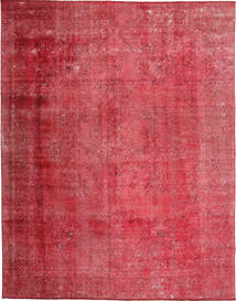 289X372 Tapis Colored Vintage Moderne Rouge Grand (Laine, Perse/Iran) Carpetvista