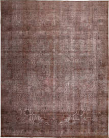 絨毯 カラード ヴィンテージ 284X365 レッド/茶色 大きな (ウール, ペルシャ/イラン)