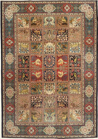  Orientalischer Sarough Patina Teppich 212X310 Wolle, Persien/Iran Carpetvista