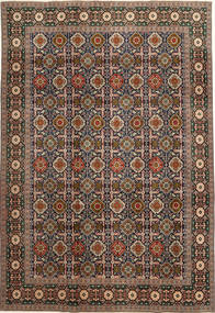 絨毯 ペルシャ ヴァラミン パティナ 200X287 茶色/オレンジ (ウール, ペルシャ/イラン)