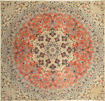 238X248 絨毯 ヤズド パティナ オリエンタル 正方形 (ウール, ペルシャ/イラン) Carpetvista
