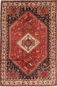  164X253 Medalhão Shiraz Tapete Lã, Carpetvista