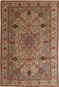 絨毯 タブリーズ パティナ 217X323 茶色/ベージュ (ウール, ペルシャ/イラン)