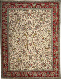 270X355 絨毯 タブリーズ パティナ 署名: Javan オリエンタル 大きな (ウール, ペルシャ/イラン) Carpetvista