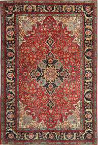 絨毯 タブリーズ パティナ 205X305 レッド/茶色 (ウール, ペルシャ/イラン)