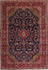 Tappeto Orientale Hamadan Patina 210X315 Rosso/Rosso Scuro (Lana, Persia/Iran)