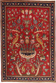 絨毯 ペルシャ タブリーズ パティナ 95X140 (ウール, ペルシャ/イラン)