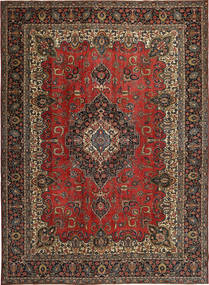 275X380 Tabriz Patina Rug Oriental Brown/Red Large (Wool, Persia/Iran) Carpetvista