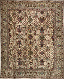  Persian Tabriz Patina Rug 305X377 Brown/Orange Large (Wool, Persia/Iran)