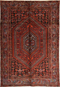  Orientalischer Hamadan Fine Teppich 148X213 Wolle, Persien/Iran Carpetvista