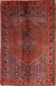  Persischer Hamadan Fine Teppich 140X222 (Wolle, Persien/Iran)
