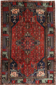  Orientalischer Hamadan Fine Teppich 191X291 Wolle, Persien/Iran Carpetvista