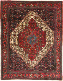  Senneh Fine Matot 116X158 Persialainen Villamatto Punainen/Ruskea Pieni Matto Carpetvista