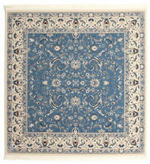  300X300 Nain Florentine Light Blue Square Rug Large