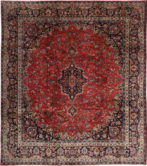  Oriental Mashad Fine Rug 293X337 Large Wool, Persia/Iran Carpetvista